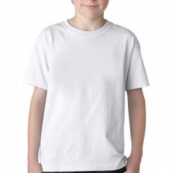 Camiseta Infantil Branca -...