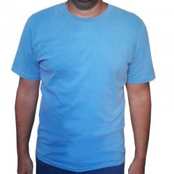 Camiseta Estonada Azul Claro