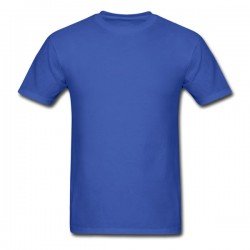 Camiseta Azul com Reforço -...